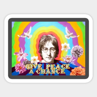 Give Peace a Chance Sticker